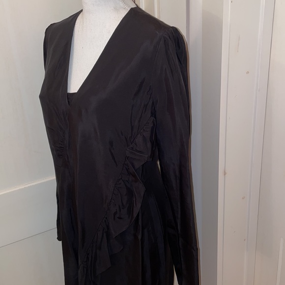 By Malene Birger Black Midi Dress - Picture 8 of 14
